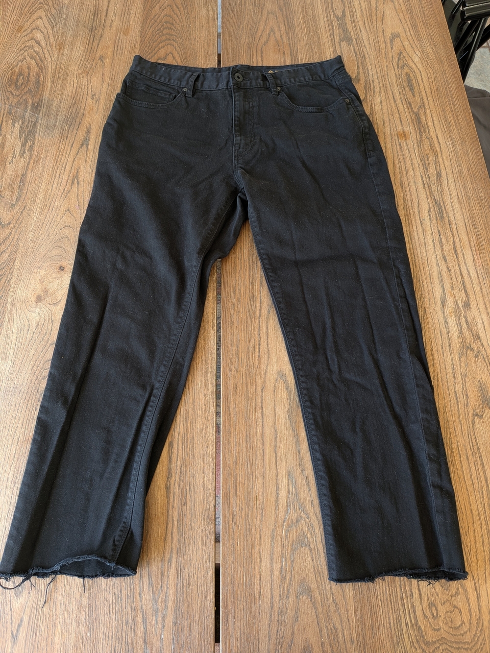 Roark Mens Black Standard Slim Fit Pants Size 34 X 32